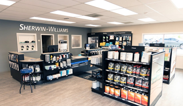 Inside a Sherwin-Williams Automotive Store