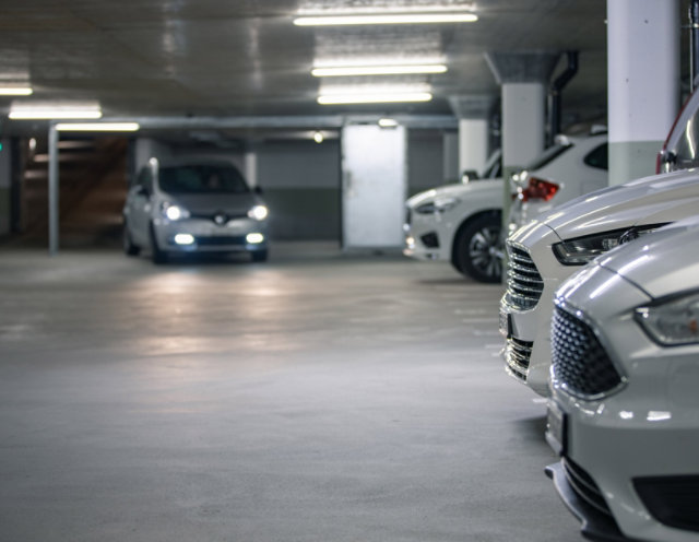 car rental area flooring