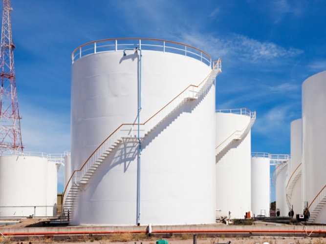 Oil & gas storage tanks