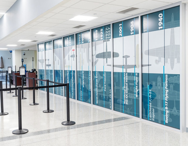 baggage claim flooring terrazzo