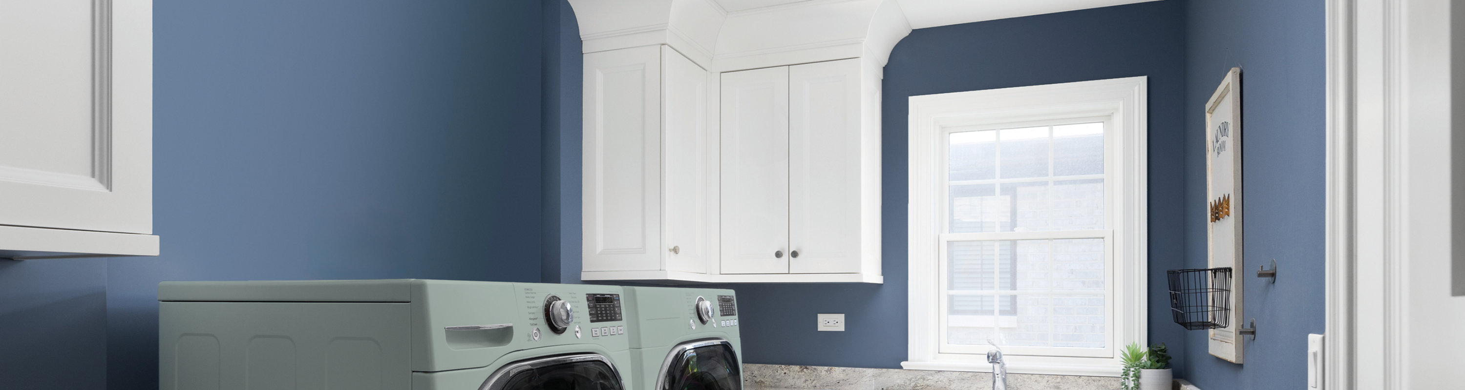 aqualogic color in laundry room