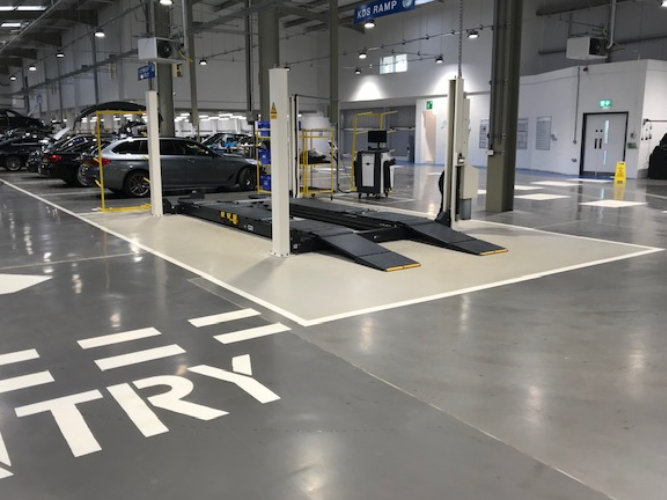 Hangar flooring system