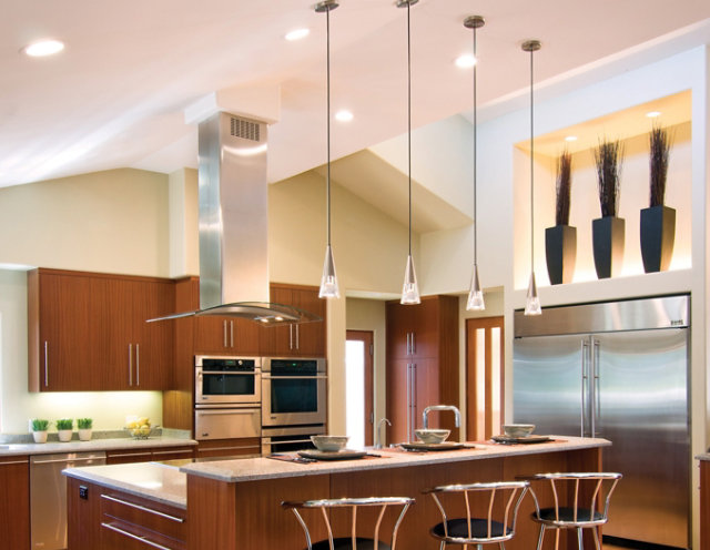 wood kitchen cabinets