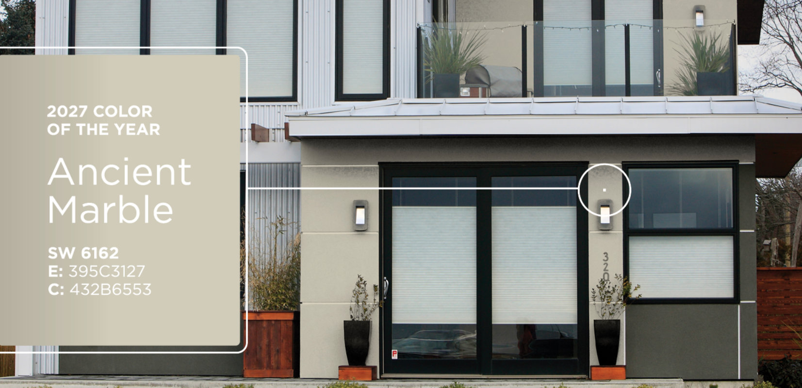 a home with ancient marble color applied