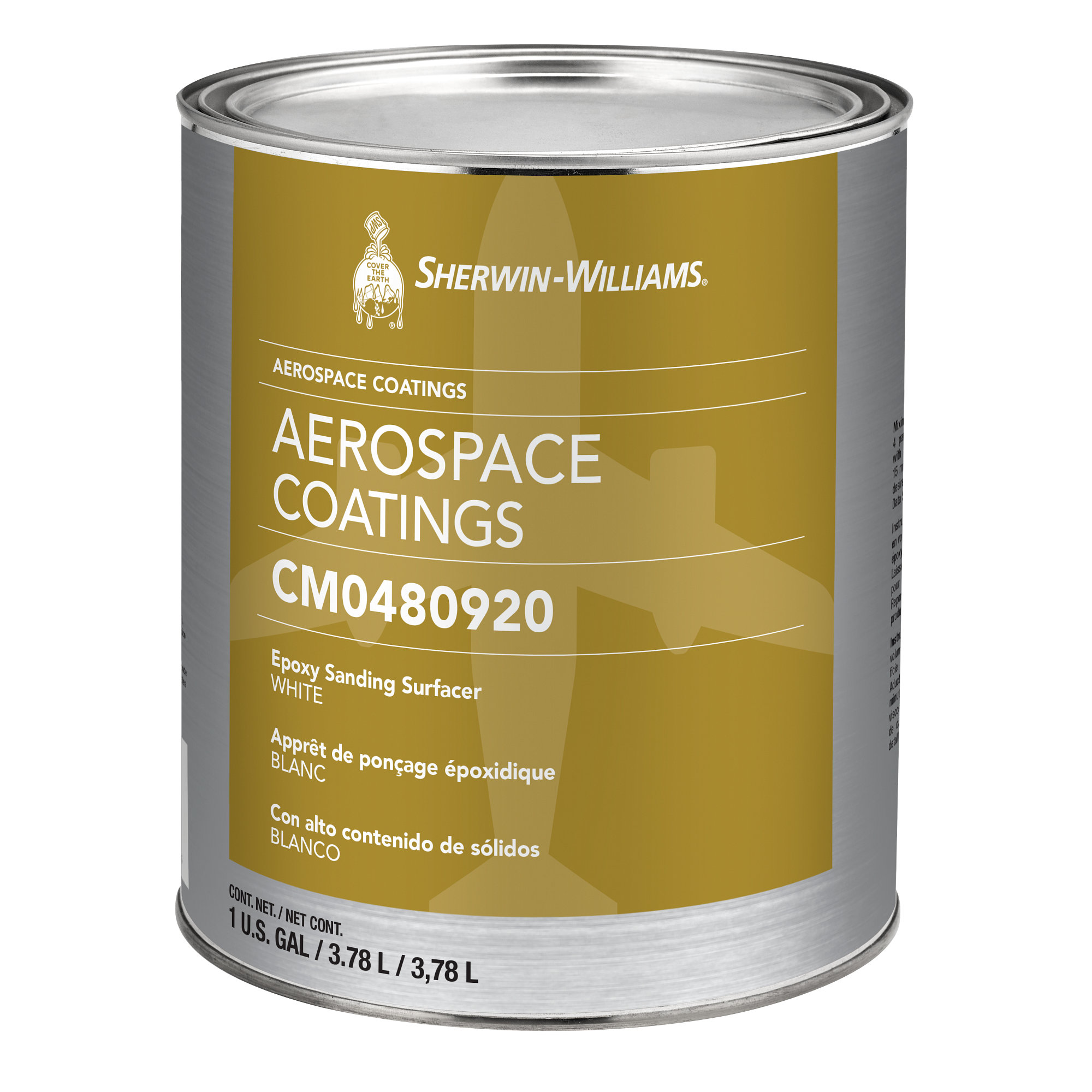 Sherwin-Williams Paint Company DH653-16 High Solid Hardener 1/2 PT Can Liquid DH65312