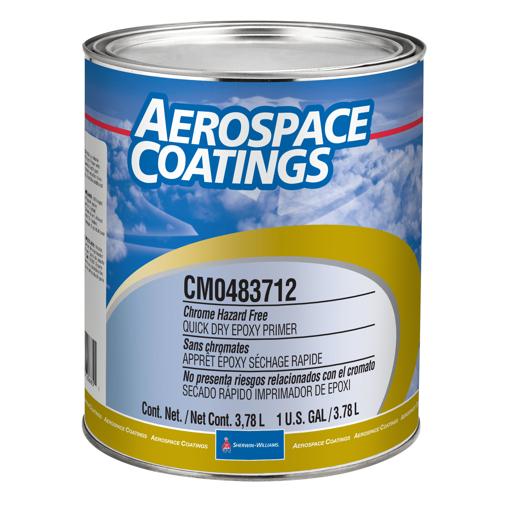 Chrome Hazard Free Quick Dry Epoxy Primer Aerospace Coatings