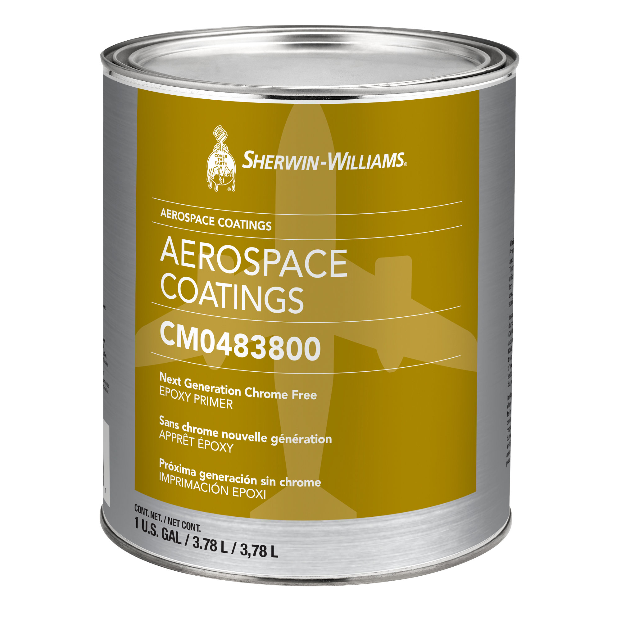 Flying Colors Aviation Inc. - First coat of Zinc Chromate Epoxy