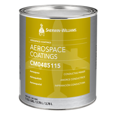 Flying Colors Aviation Inc. - First coat of Zinc Chromate Epoxy primer.
