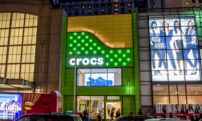 Crocs cheap united square