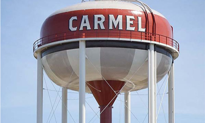 Carmel Indiana Water Tank