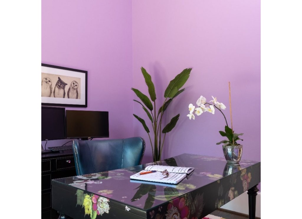 Sherwin Williams SW9156 Gris Morado Precisely Matched For Paint