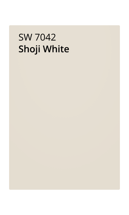 Shoji White SW 7042, White Paint Colors