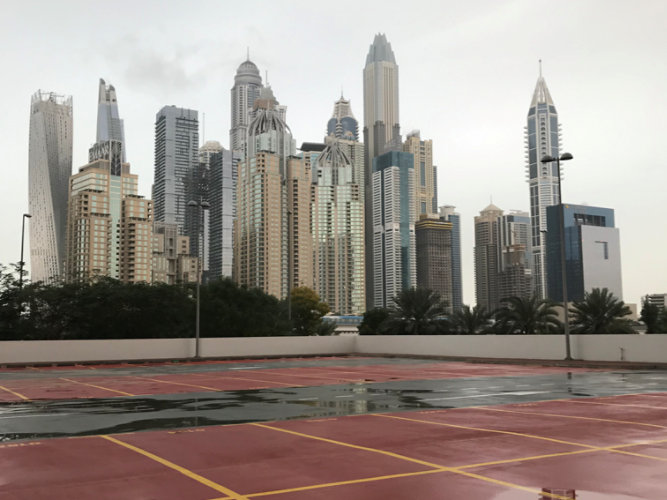 Dubai car park