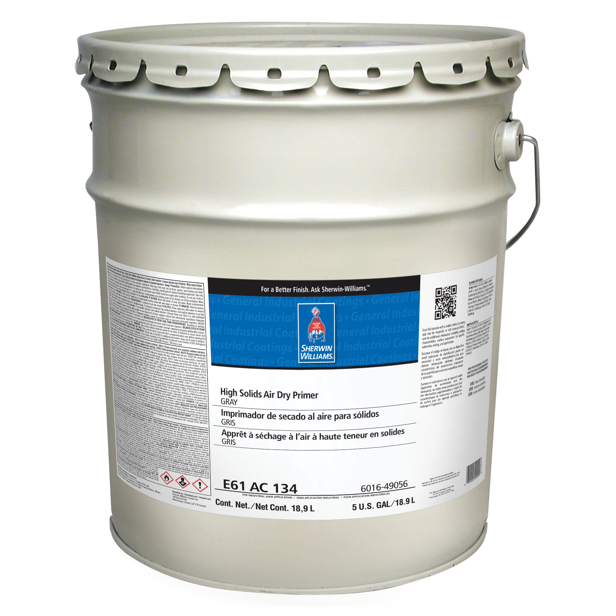 Sherwin-Williams Paint Company DH653-16 High Solid Hardener 1/2 PT Can Liquid DH65312