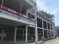School construction site