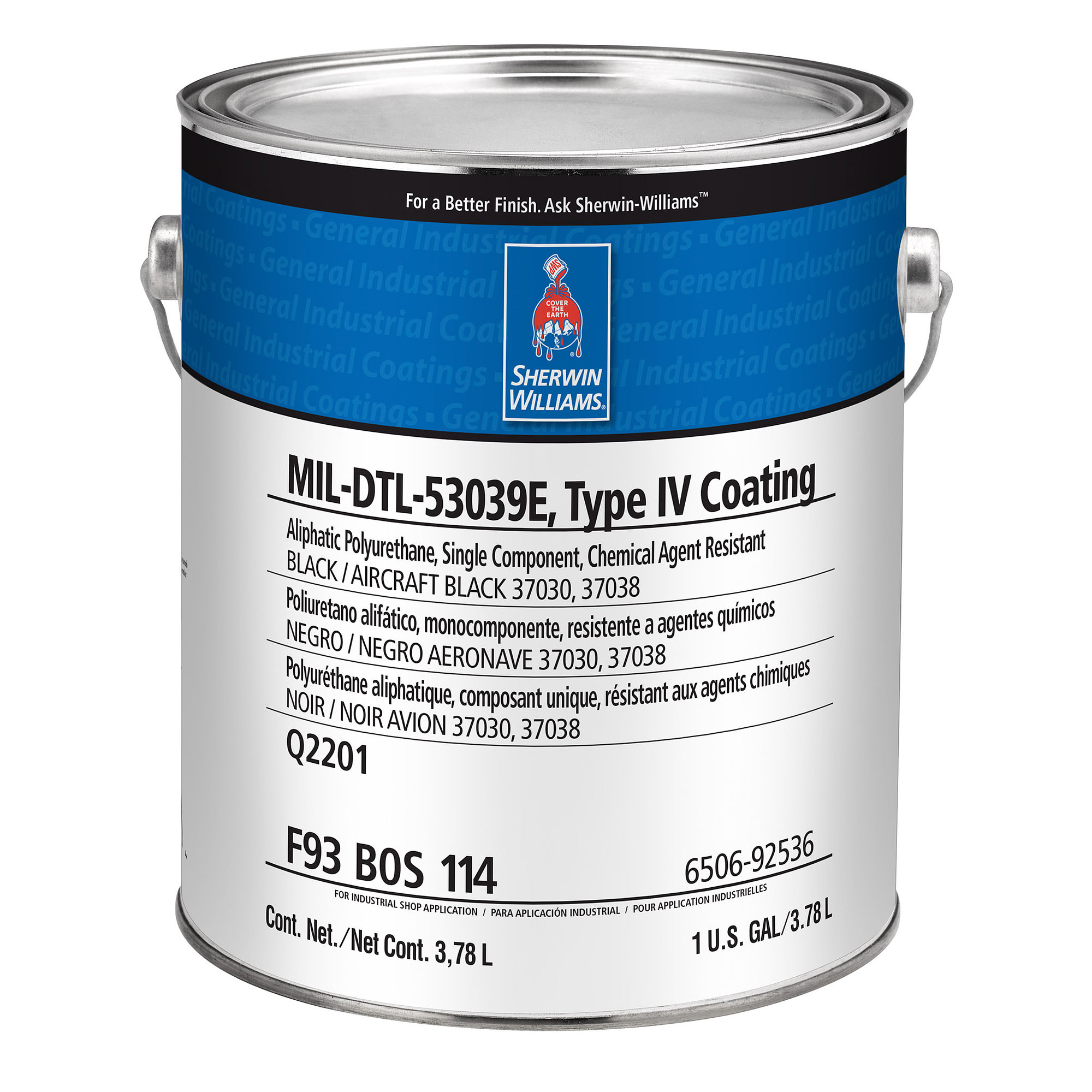 MIL-DTL-53039E, Type IV Aliphatic Polyurethane CARC