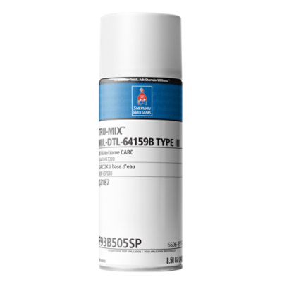 MIL-DTL-64159C, Type III Aerosol 2K Waterborne Polyurethane