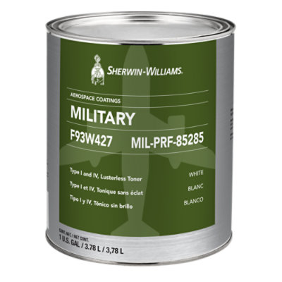 Sherwin-Williams H10640 ACRY GLO Conventional Metallic Ice Silver Acrylic  Urethane Paint - 3/4 Quart at