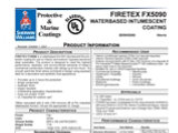 FIRETEX FX5090 data sheet image