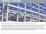 FIRETEX FX5090 sell sheet image