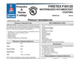 FIRETEX FX5120 data sheet image