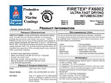 FIRETEX FX6002 data sheet image
