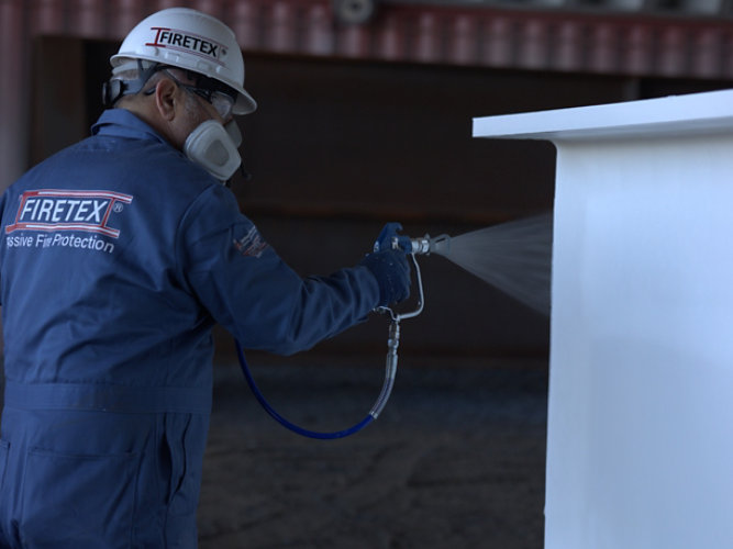 application of coatings on structural steel