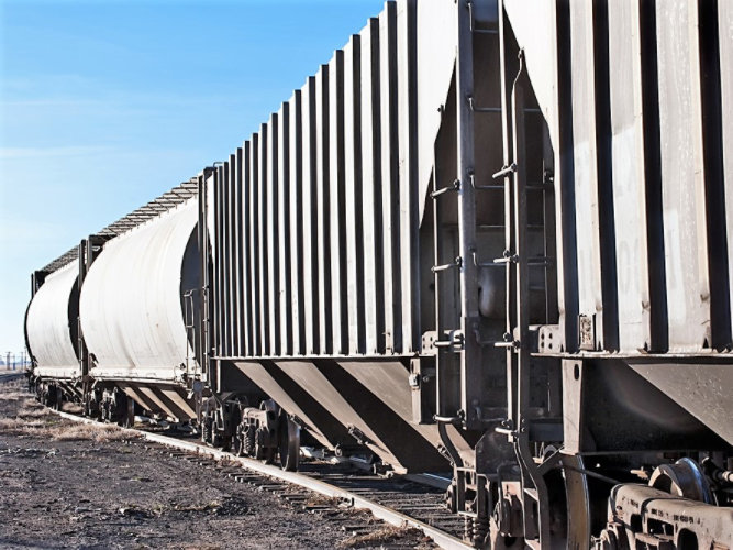 railcar exterior