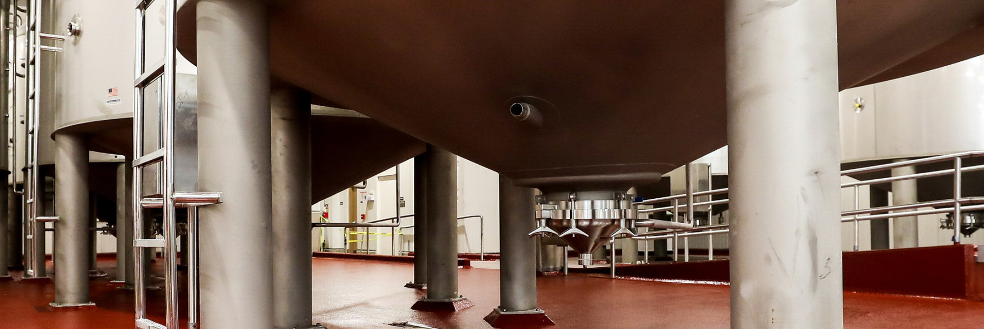 Fastop flooring Widmer Brewery Tanks