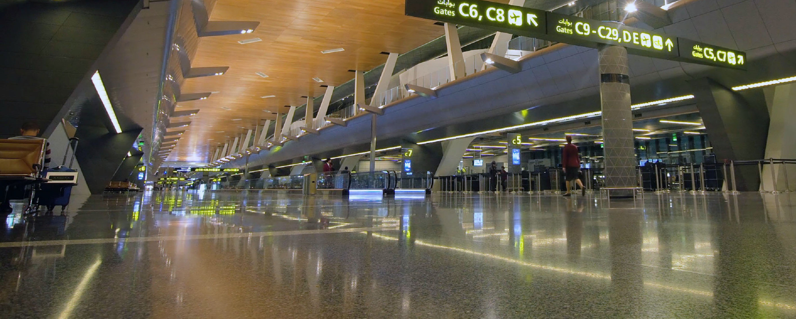 Airport Flooring Background