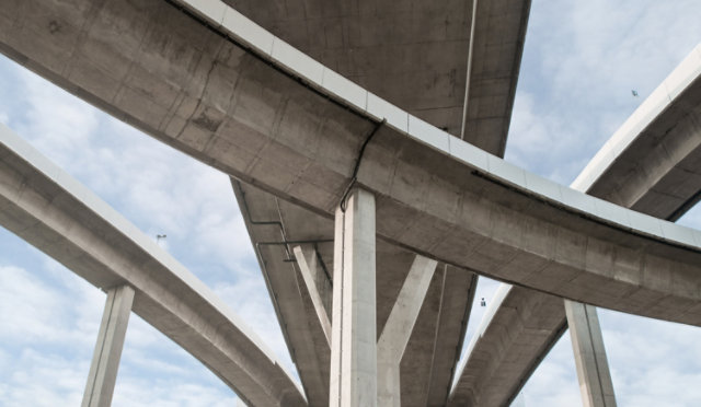 Concrete bridge