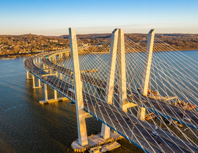 Bridge over water