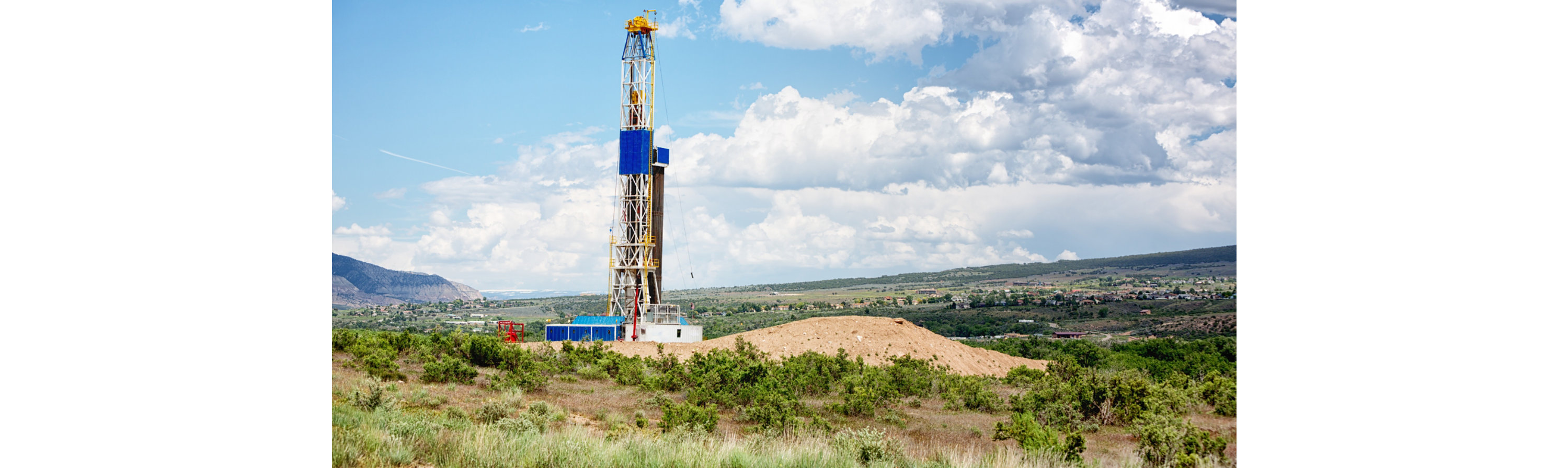 Fracking site