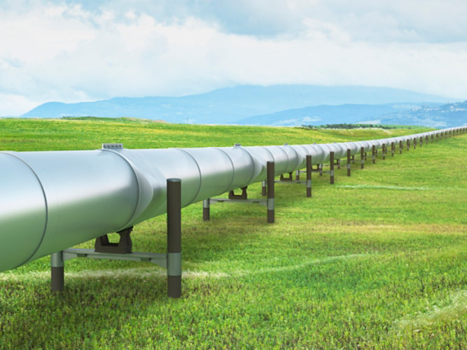 above ground pipeline