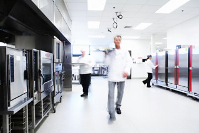 Ceiling and structural steel in food and beverage environment