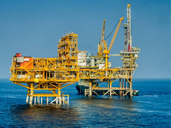 offshore oil rig