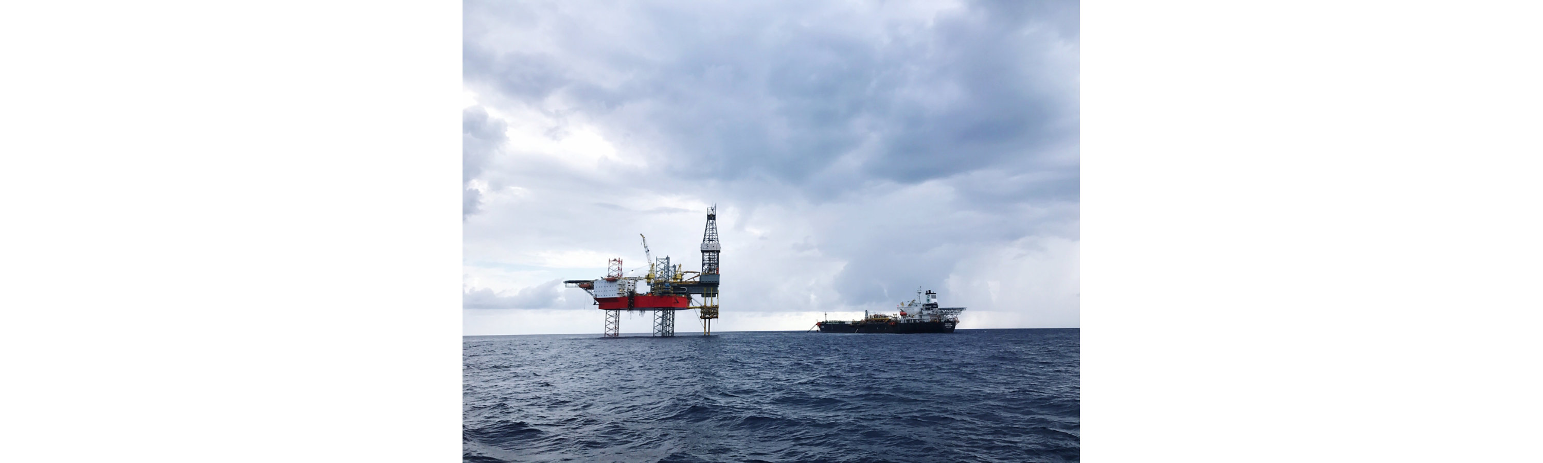 An offshore structure in the ocean