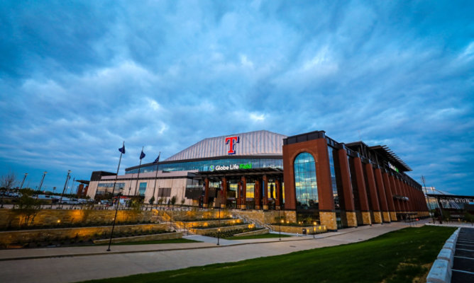 Globe Life Field in Texas