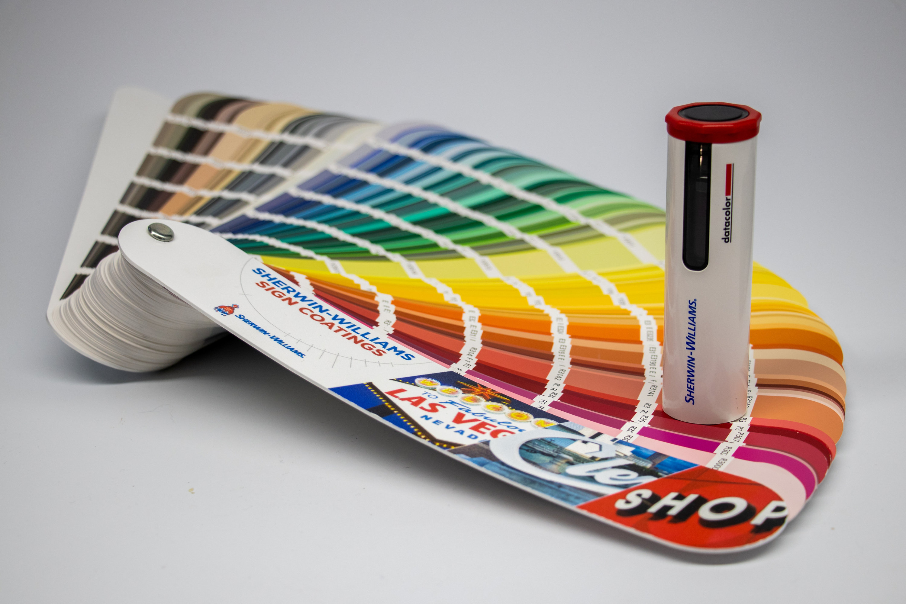 Sherwin-Williams Sign Fan Decks