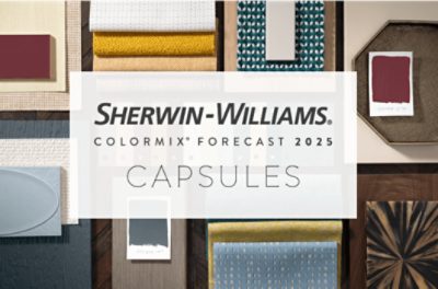 Sherwin-Williams Colormix Forecast 2025. Capsules.