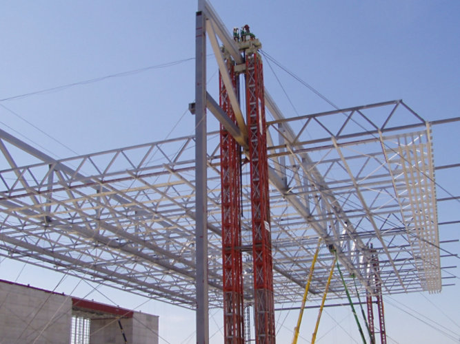 Steel Structure of High Rise Building