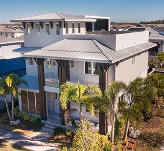 Sherwin-Williams teamed up with other industry leaders to design a home that celebrates everything making modern homes beautiful in 2022—from the inside out. Photos by Jeffrey A. Davis Photography, courtesy of The New American Home 2022.