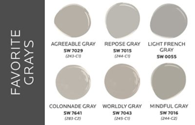 Favorite Grays color palette. 
