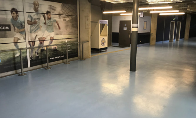 Resuflor HB installed at the Etihad Stadium