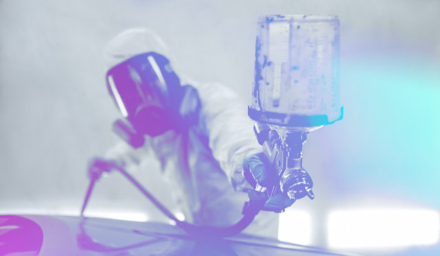 Aotomotive spray gun.