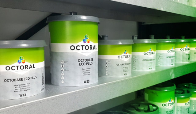 Octobase Eco Plus mixing bank within a Octoral manufacturing hub.