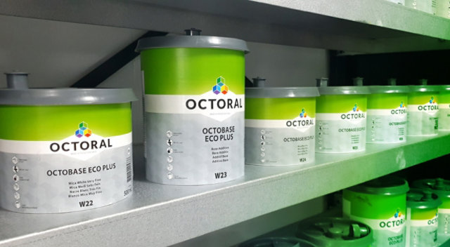 Octobase Eco Plus mixing bank within a Debeer manufacturing hub.