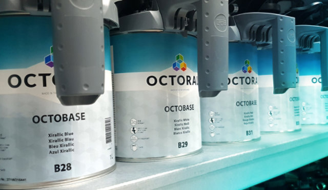 Octobase mixing bank within an Octoral manufacturing hub.