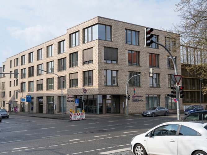 Exterior of Osnabrück multi-storey car park 