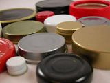 various caps and closures in various colors 